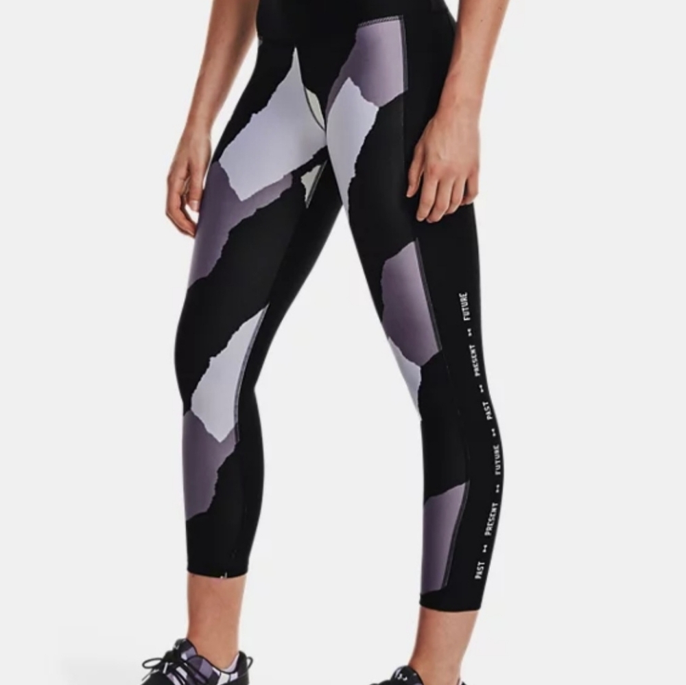 NWT Under Armour sz S Women's UA WHM Print Ankle Leggings